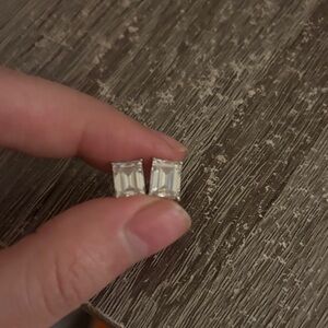 Elegant Silver Stud Earrings